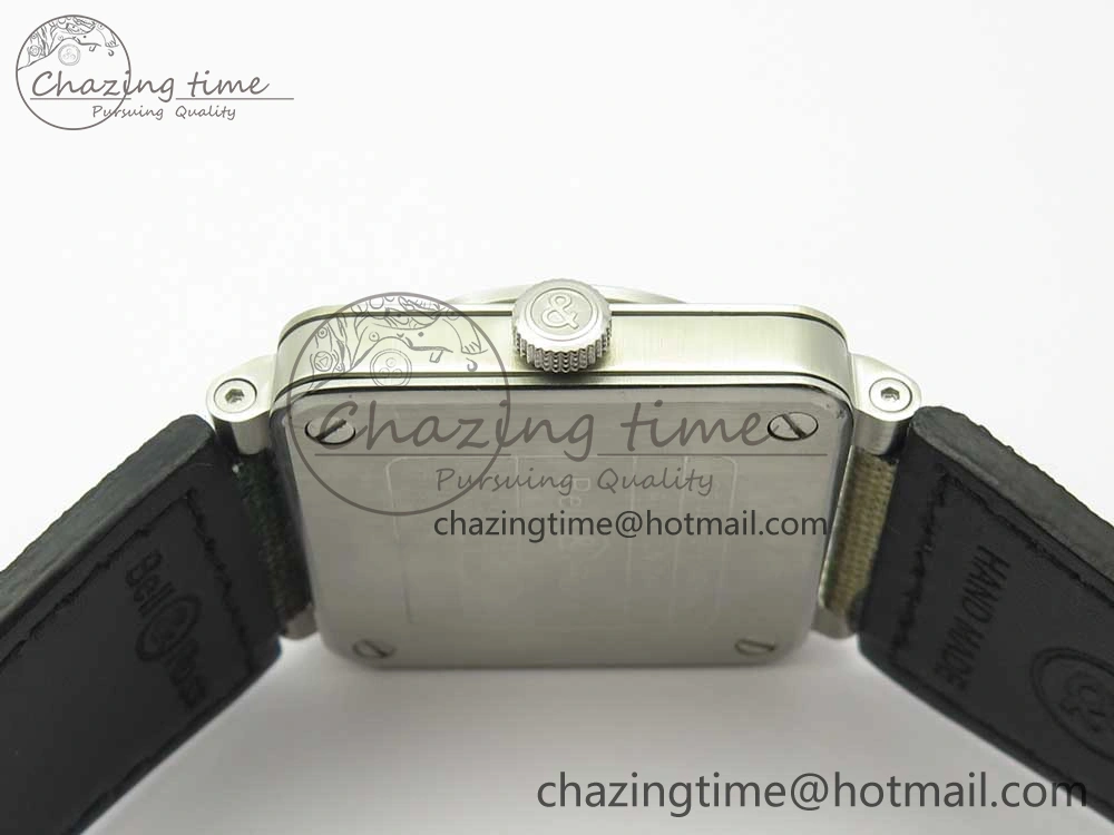 BR 03-92 Steel 1:1 Best Edition Camouflage Apes Dial on Camouflage Nylon Strap MIYOTA 9015 V3