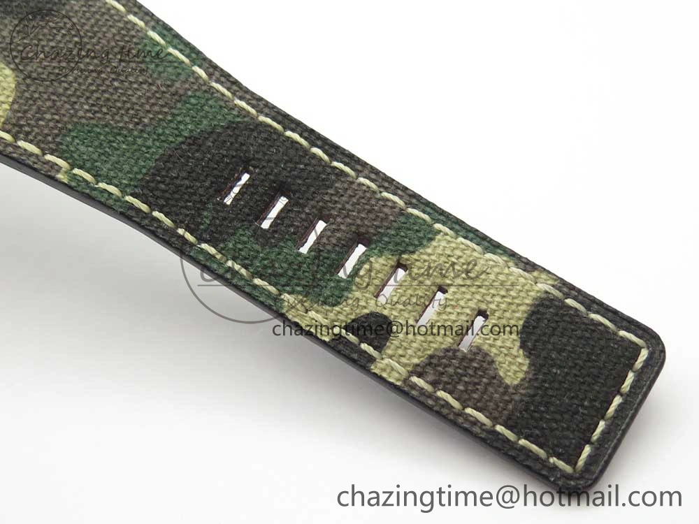 BR 03-92 Steel 1:1 Best Edition Camouflage Apes Dial on Camouflage Nylon Strap MIYOTA 9015 V3