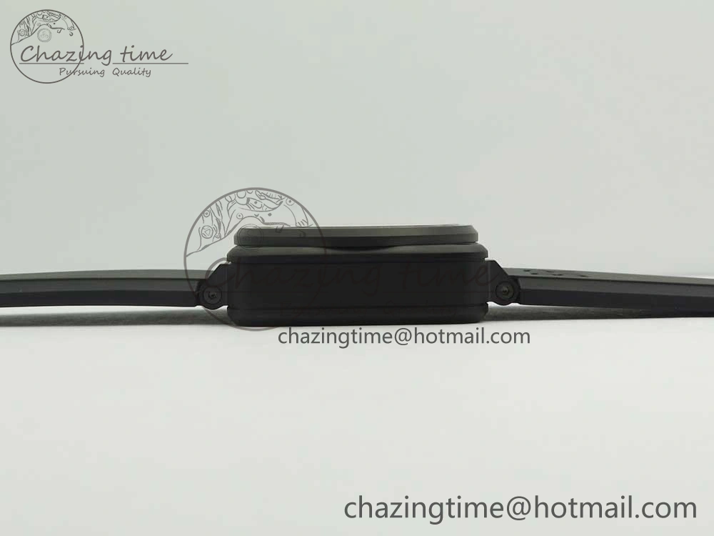 BR 03-94 Chrono PVD Brown Dial Black Markers on Black Rubber Strap A7750 (Free Nylon Strap)