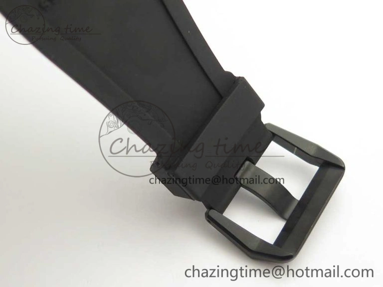 BR 03-94 Chrono PVD Brown Dial Black Markers on Black Rubber Strap A7750 (Free Nylon Strap)