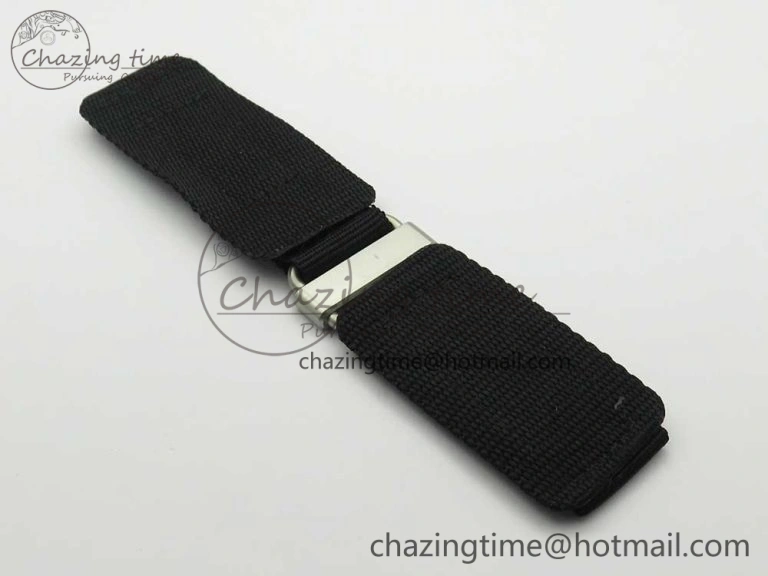 BR 03-94 Horolum Chrono Satin-polished Steel Gray Dial on Gray Leather Strap A7750 (Free Nylon Strap)