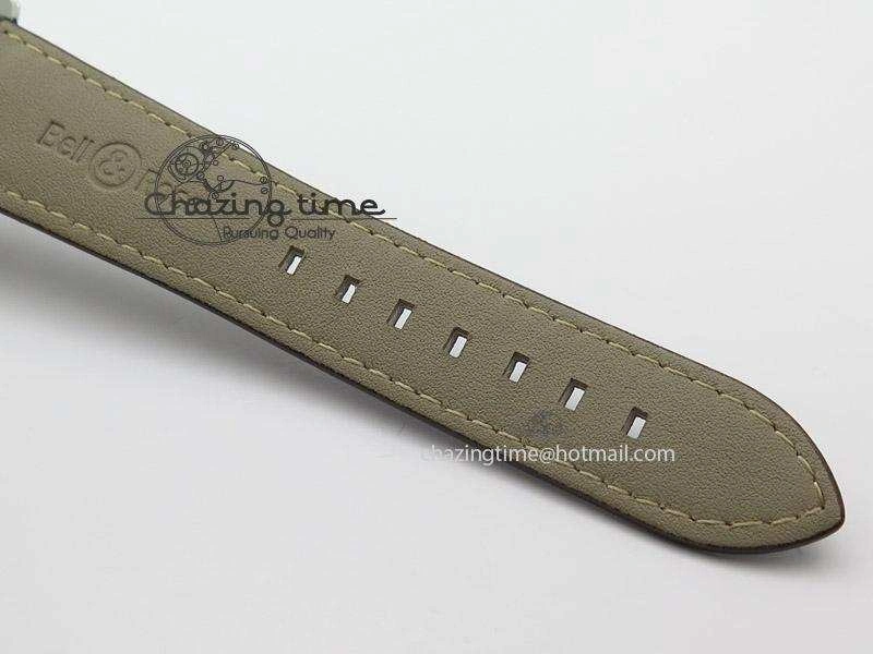 BR 123 Falcon Best Edition On Dark Brown Leather Strap Miyota9015