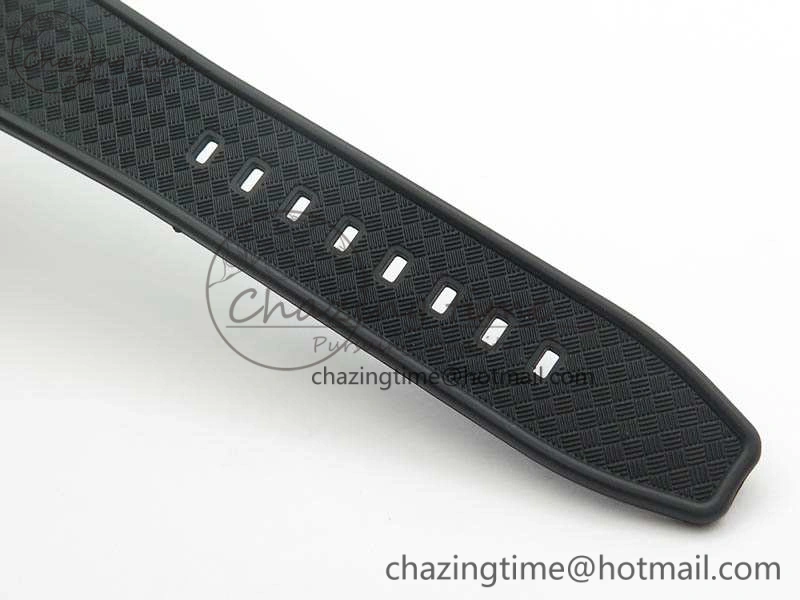 BR 123 GMT 24H SS Blue Dial On Black Rubber Strap A2836