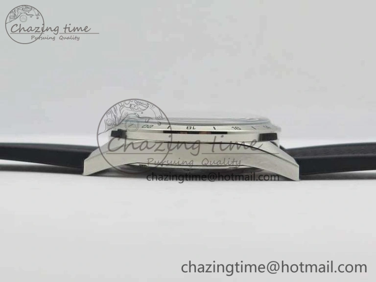 BR 123 GMT 24H SS Blue Dial On Black Rubber Strap A2836