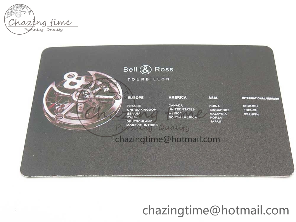 BR-X2 Sapphire Tourbillon BBR Best Edition Steel Dial on Gray Leather Strap