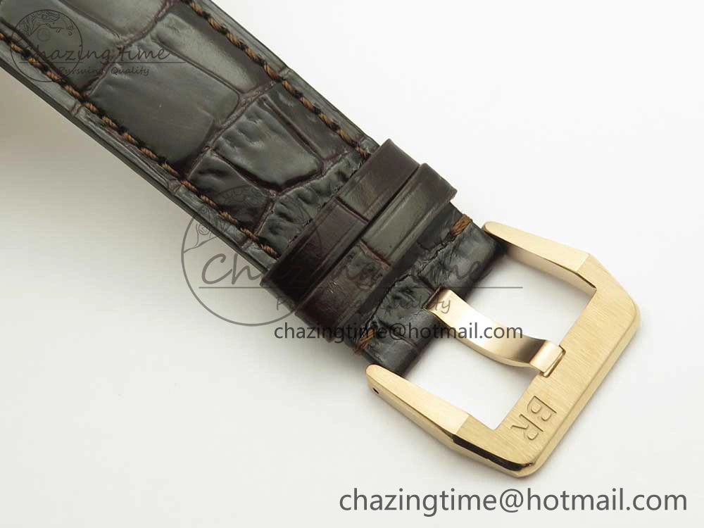 BR-X2 Sapphire Tourbillon RG BBR Best Edition Steel Dial on Brown Leather Strap V2