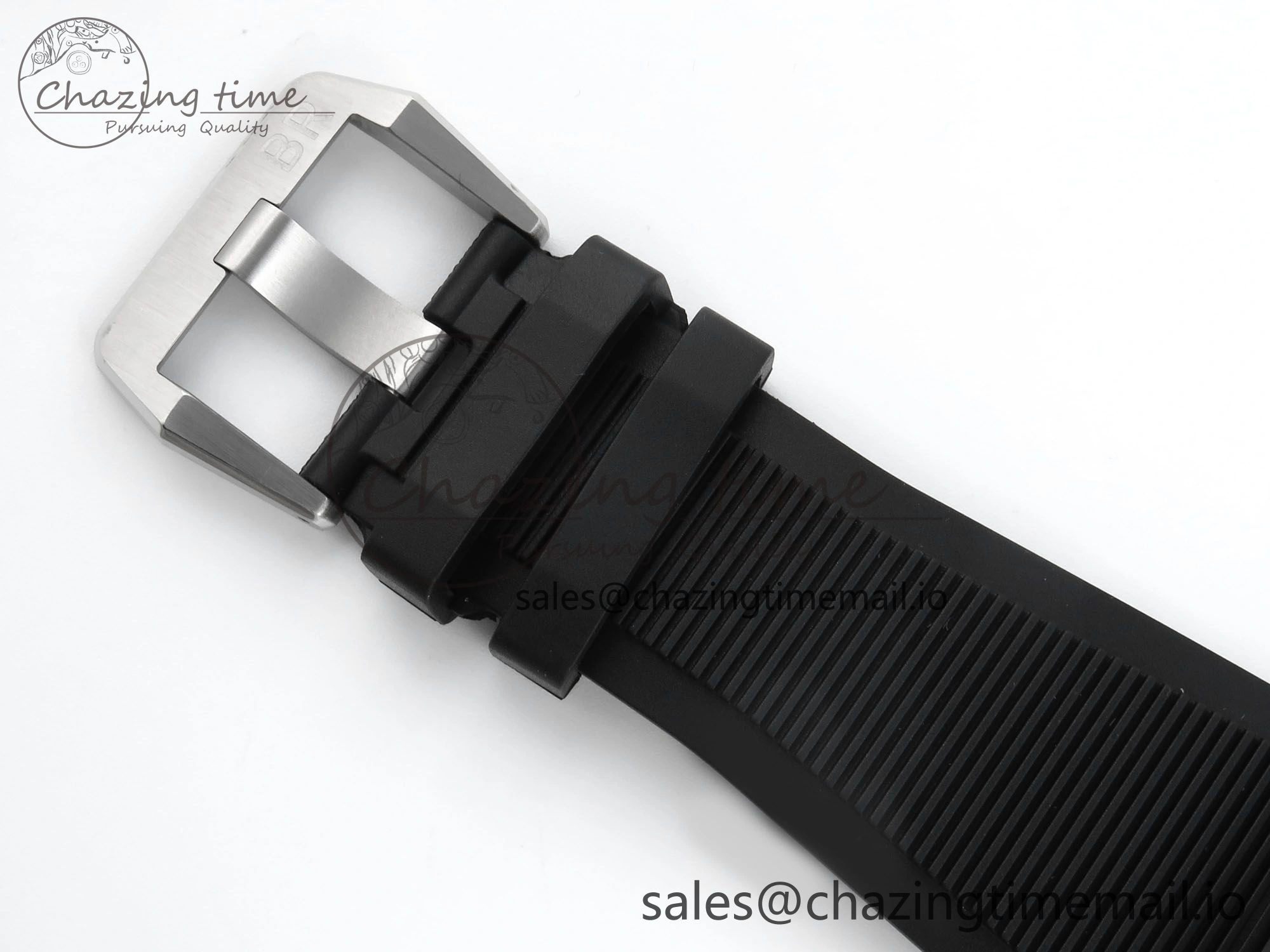 BR03-92 Diver BRF 1:1 Best Edition Black Dial on Black Rubber Strap A2824
