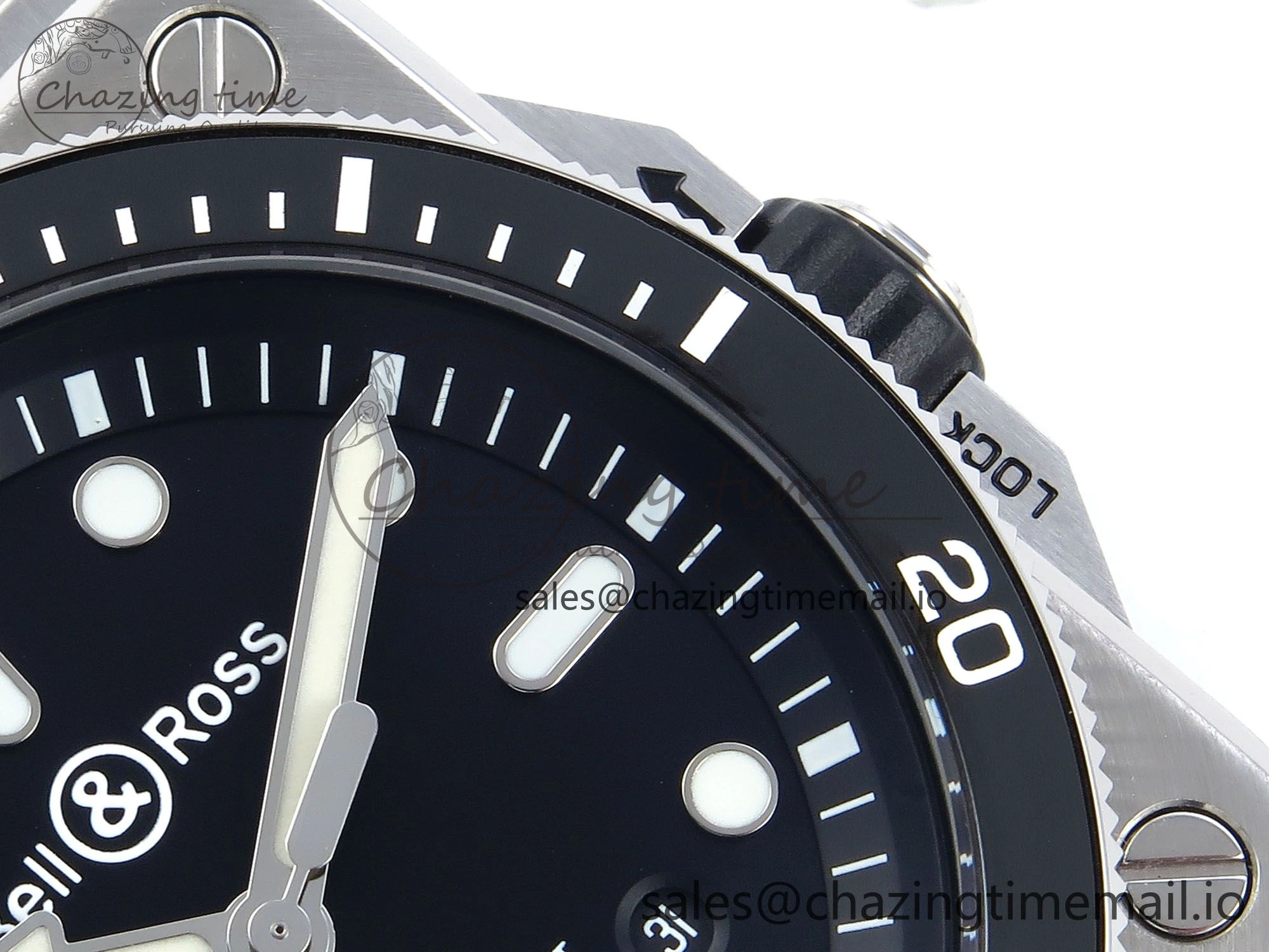 BR03-92 Diver BRF 1:1 Best Edition Black Dial on Black Rubber Strap A2824