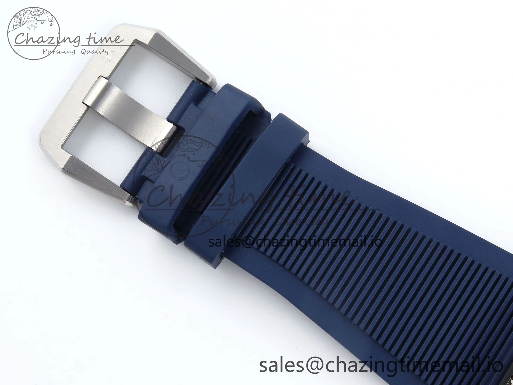 BR03-92 Diver BRF 1:1 Best Edition Blue Dial on Blue Rubber Strap A2824