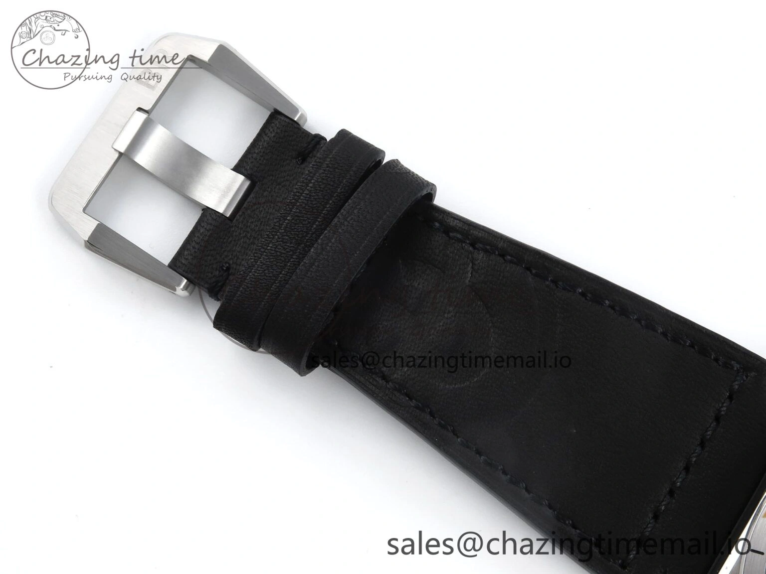 BR03-93 GMT BRF 1:1 Best Edition Black Dial on Black Leather Strap A2824
