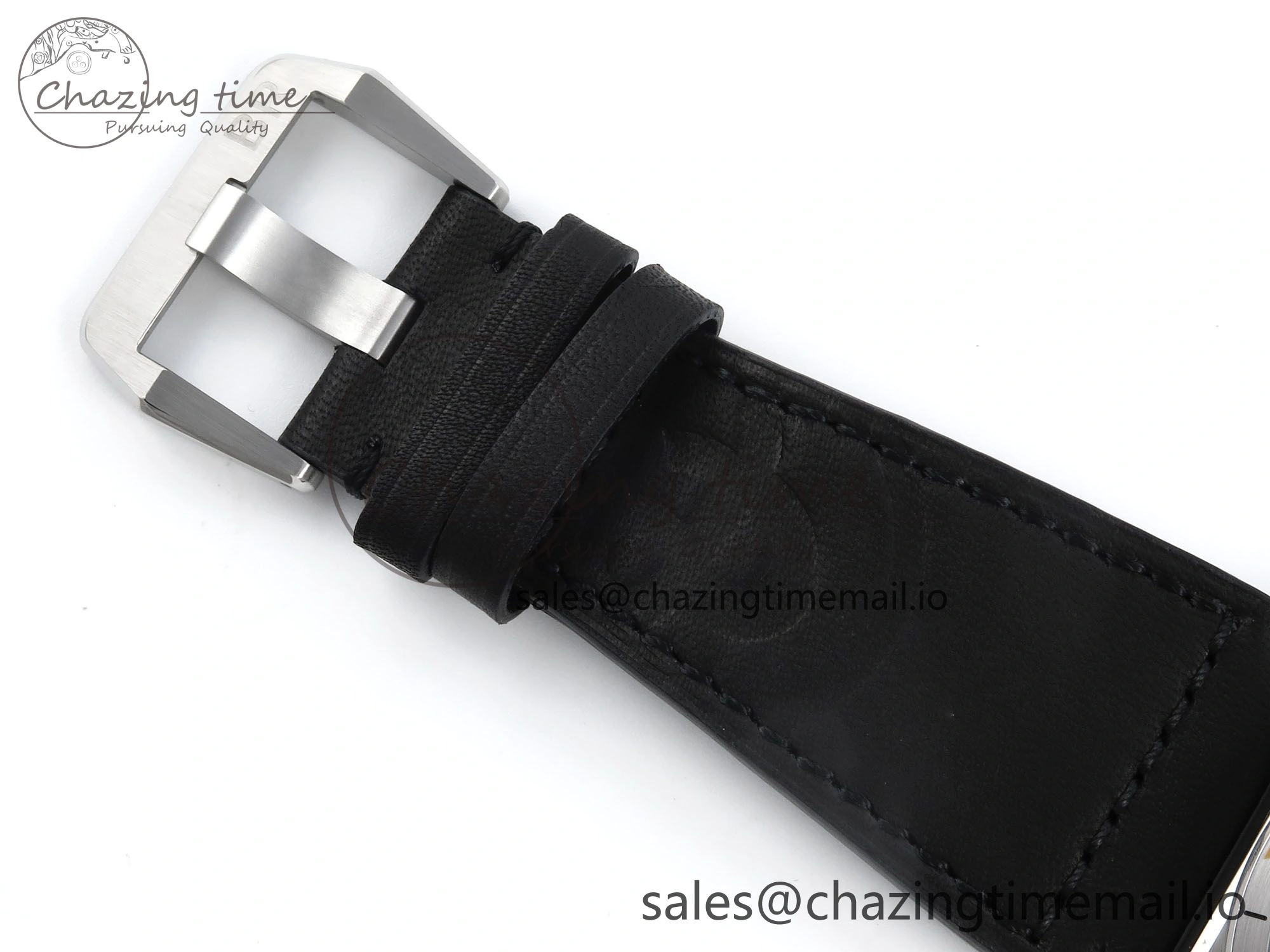 BR03-93 GMT BRF 1:1 Best Edition Black Dial on Black Leather Strap A2824