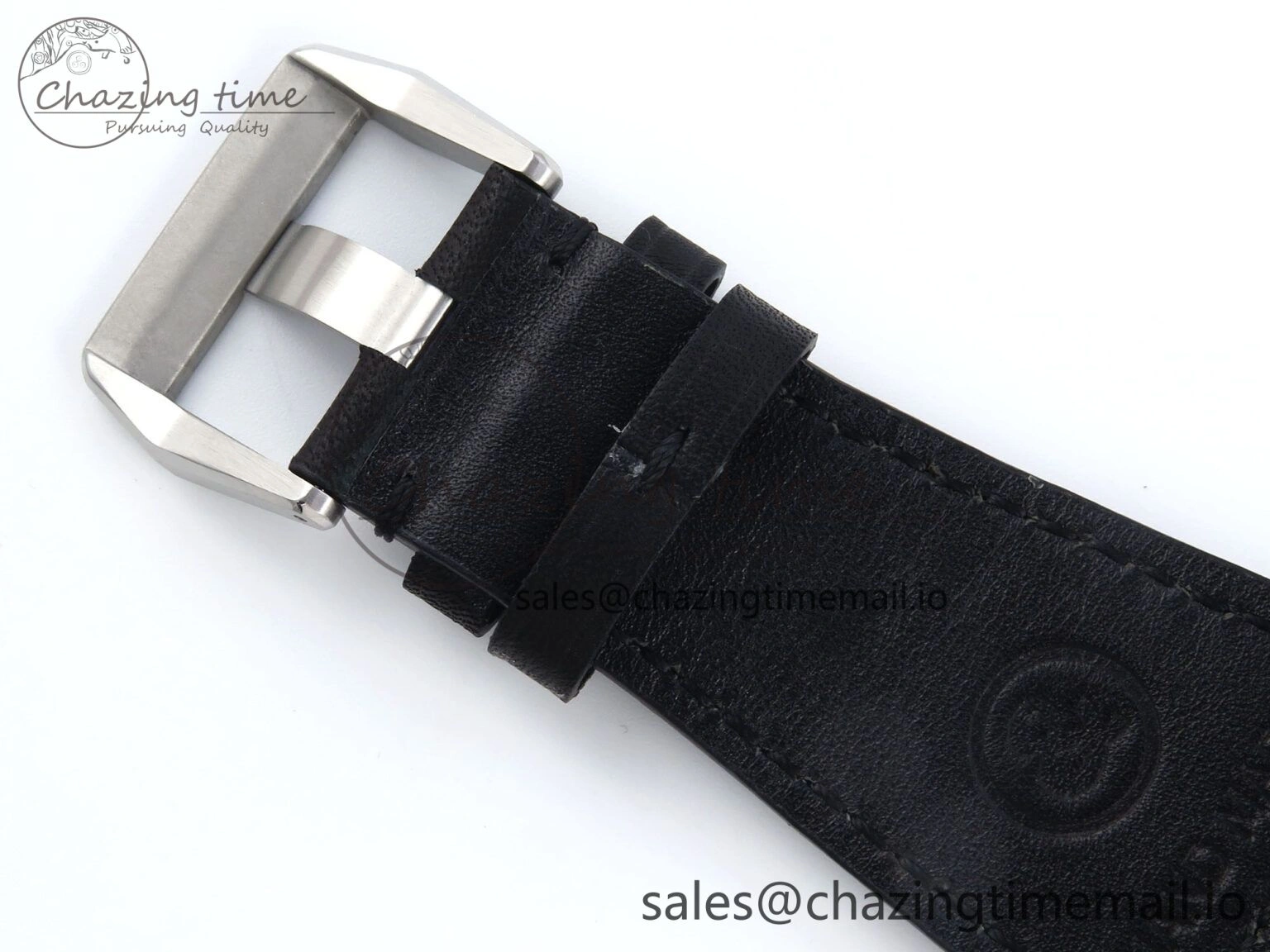 BR03-93 GMT BRF 1:1 Best Edition Black Dial on Black Leather Strap A2824