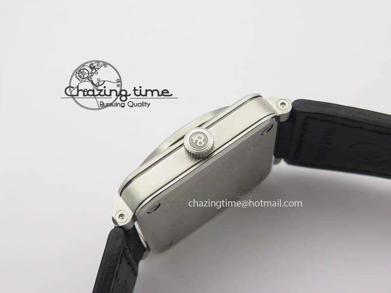 BR03-93 GMT SS 42mm Blue Dial On Rubber Strap A2836
