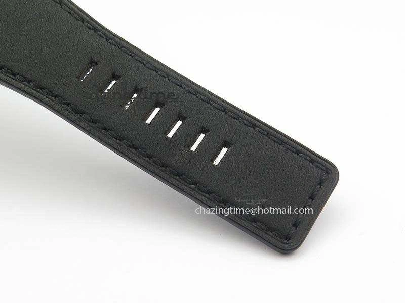 BR03-93 GMT SS 42mm Blue Dial On Rubber Strap A2836