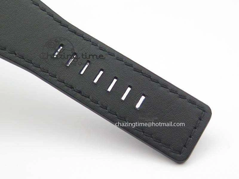 BR03-93 GMT SS 42mm Blue Dial On Rubber Strap A2836