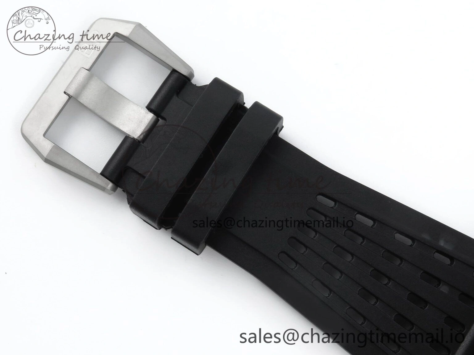 BR03-94 Instruments BRF 1:1 Best Edition Black Carbon Dial on Black Hollow Rubber Strap A2824