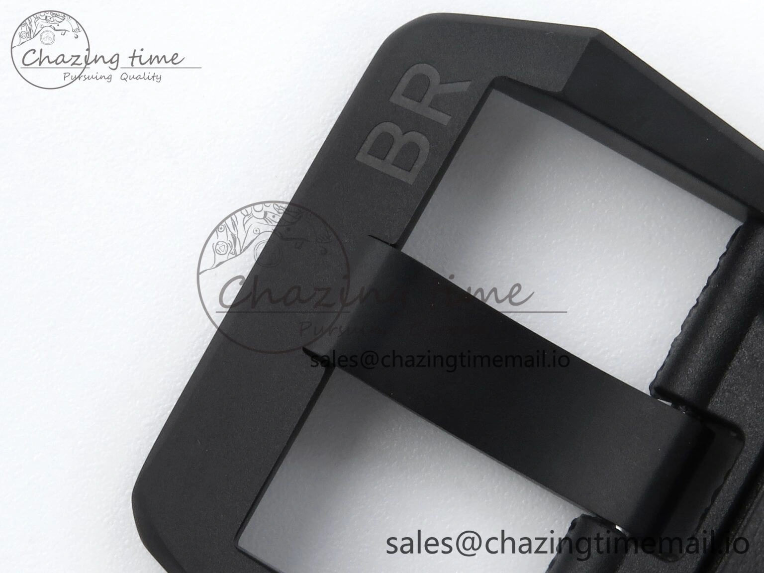 BR03 Diver BRF 1:1 Best Edition Black Dial on Black Rubber Strap A2824