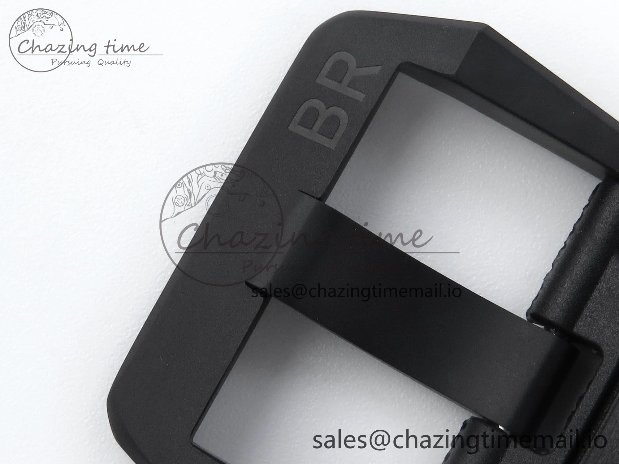 BR03 Diver BRF 1:1 Best Edition Black Dial on Black Rubber Strap A2824