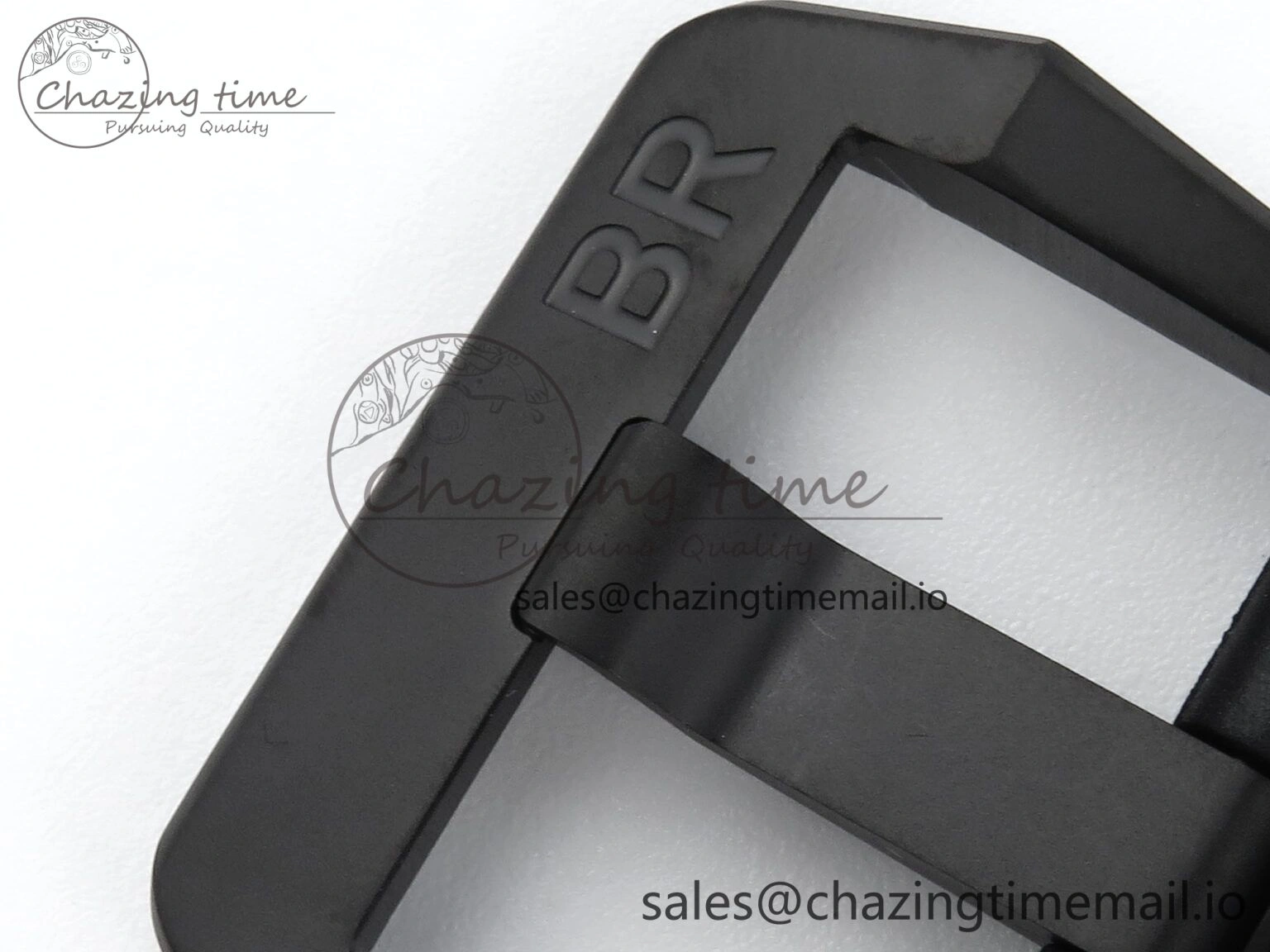 BR03 GyroCompass M+F 1:1 Best Edition Black Dial on Black Rubber Strap A2892