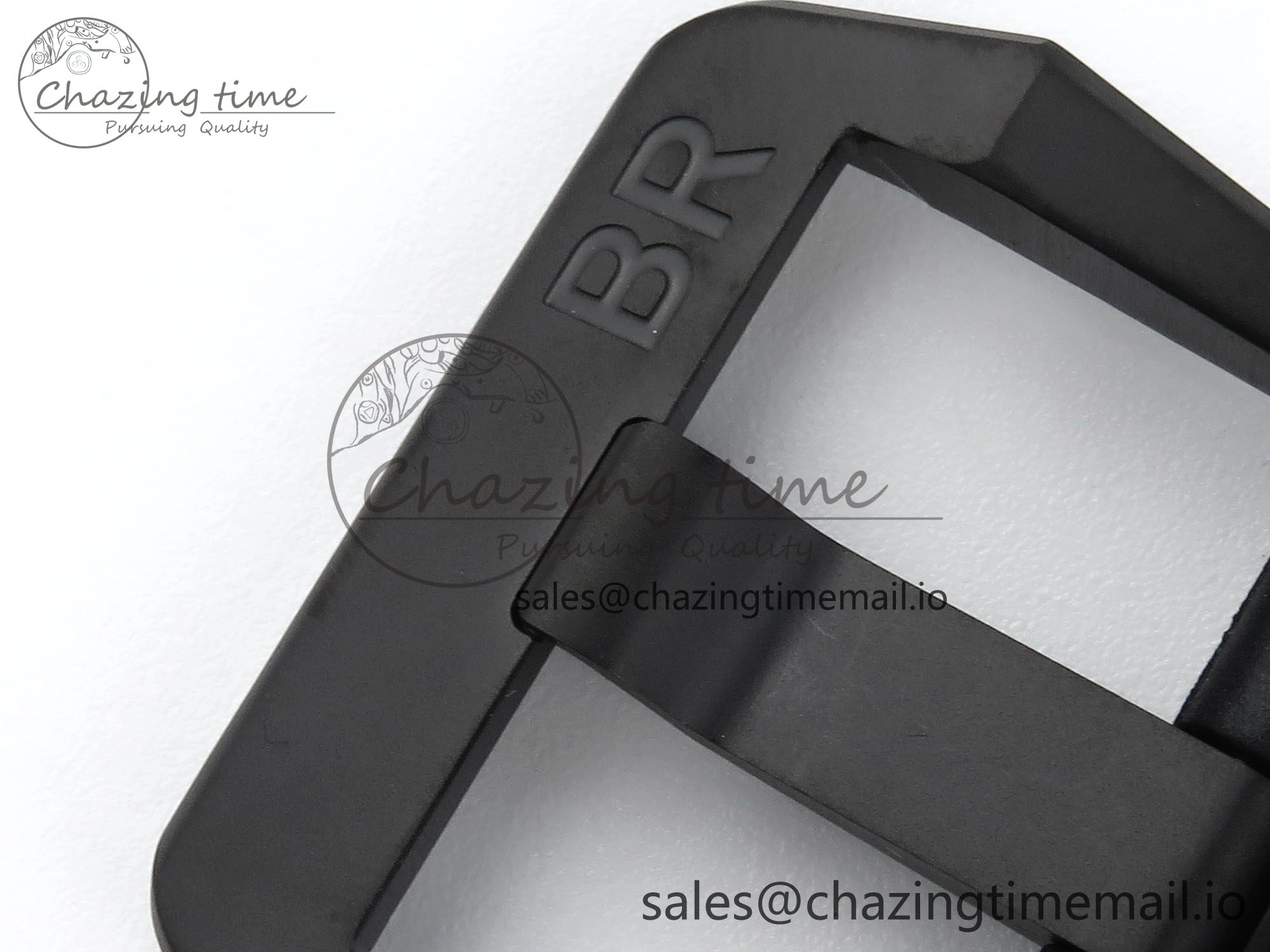 BR03 GyroCompass M+F 1:1 Best Edition Black Dial on Black Rubber Strap A2892