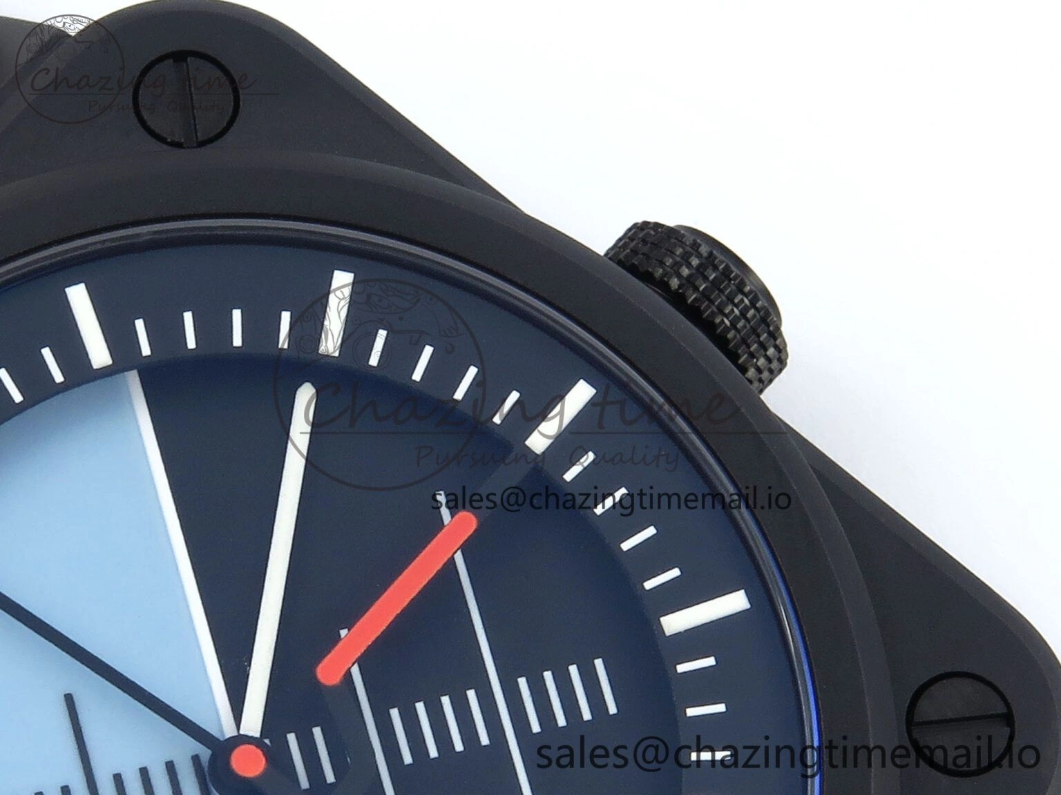 BR03 Horizon M+F 1:1 Best Edition Black Blue Dial on Black Rubber Strap A2892