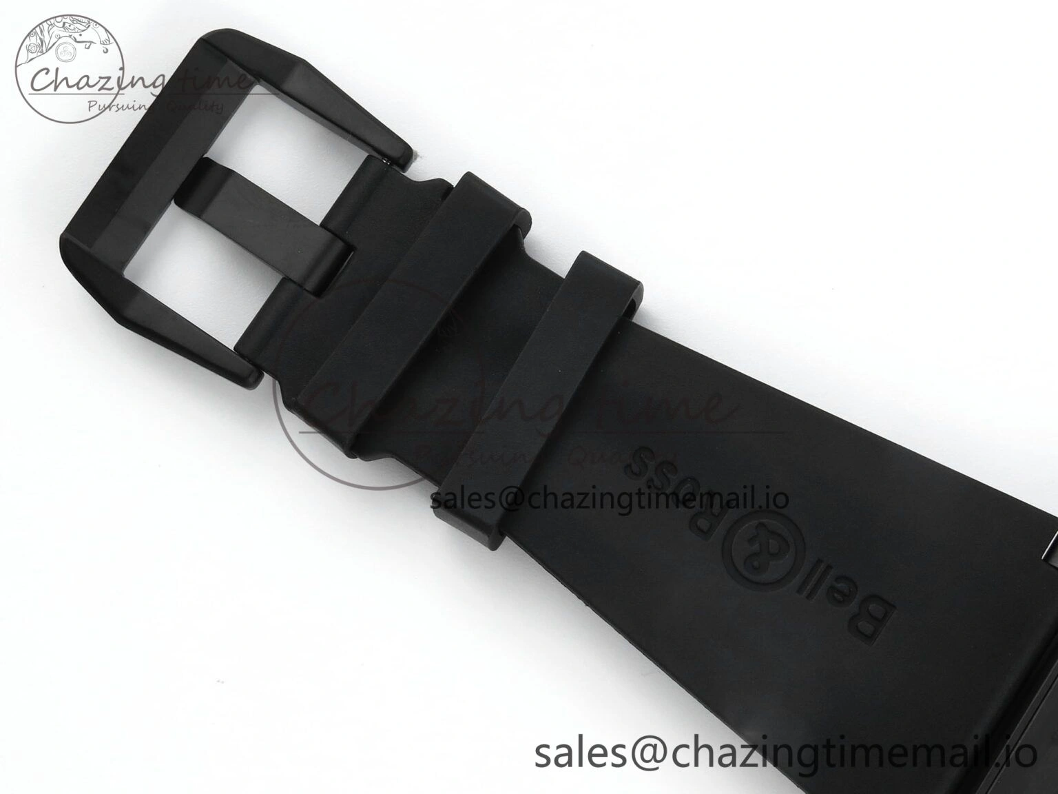 BR03A Instruments BRF 1:1 Best Edition Blue Black Dial on Black Rubber Strap A2824