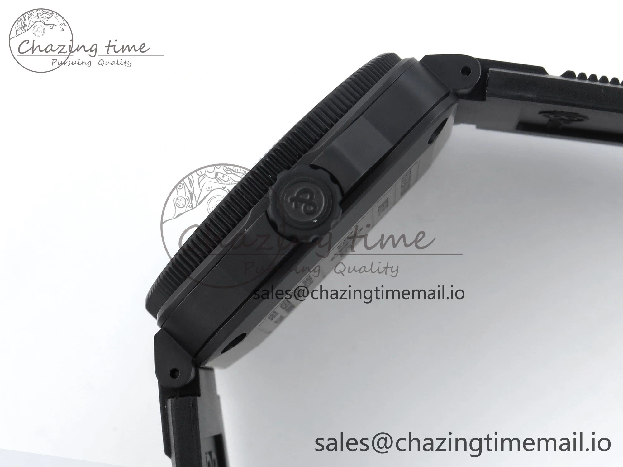 BR03A Instruments BRF 1:1 Best Edition Pale Green Dial on Black Rubber Strap A2824