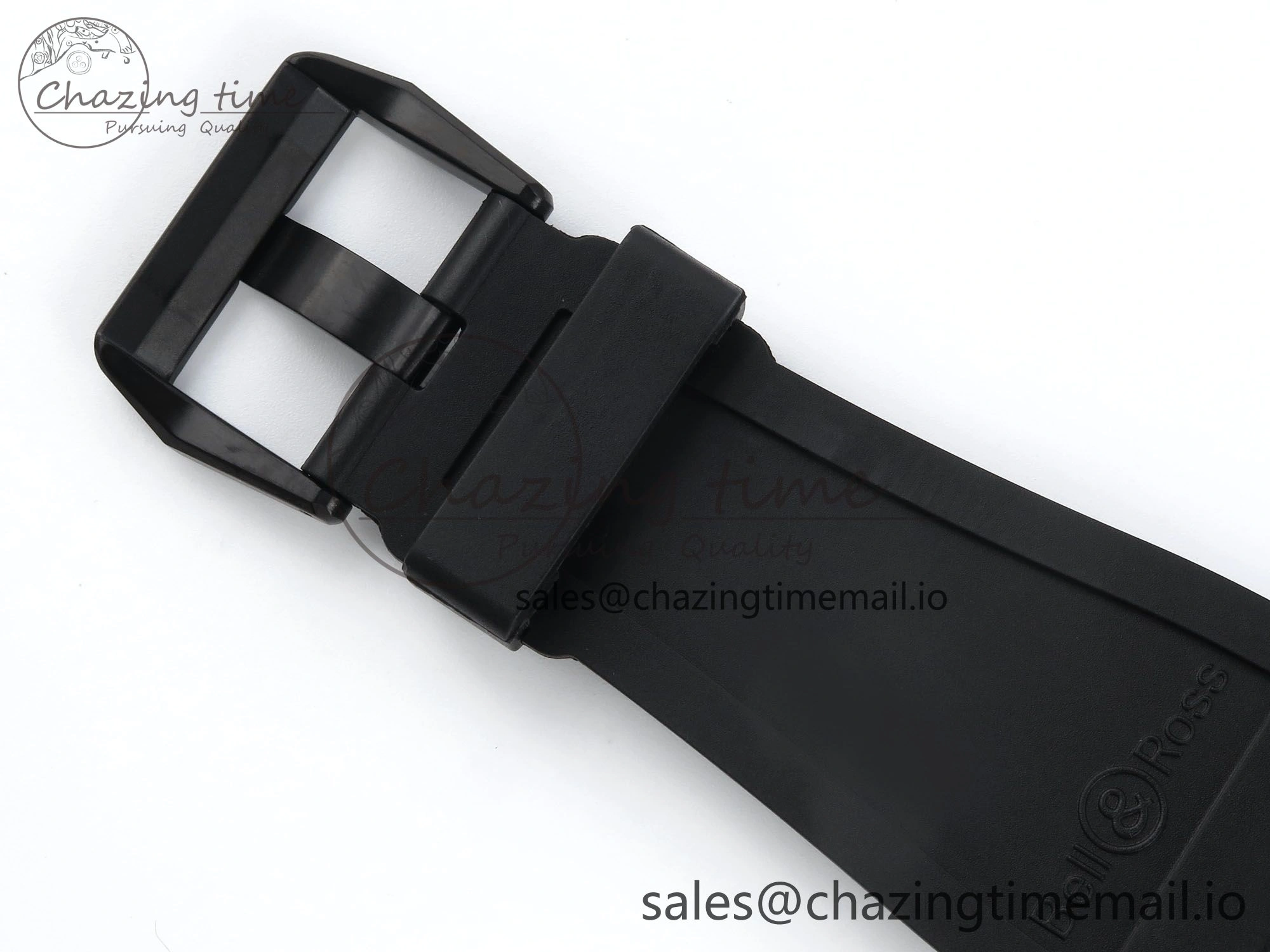 BR03A Instruments BRF 1:1 Best Edition Pale Green Dial on Black Rubber Strap A2824