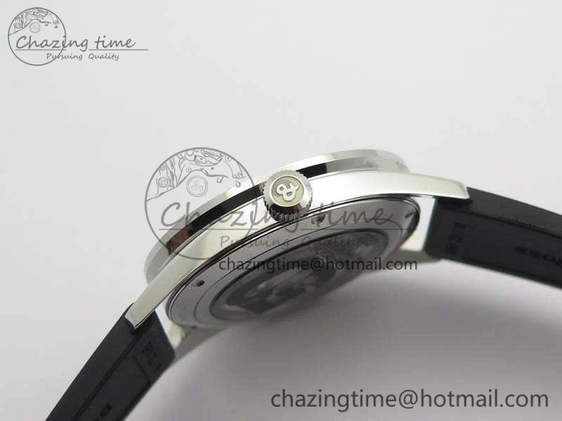 BR123 Vintage 50 Years SS Brown Dial On Black Rubber Strap MIYOTA 9015
