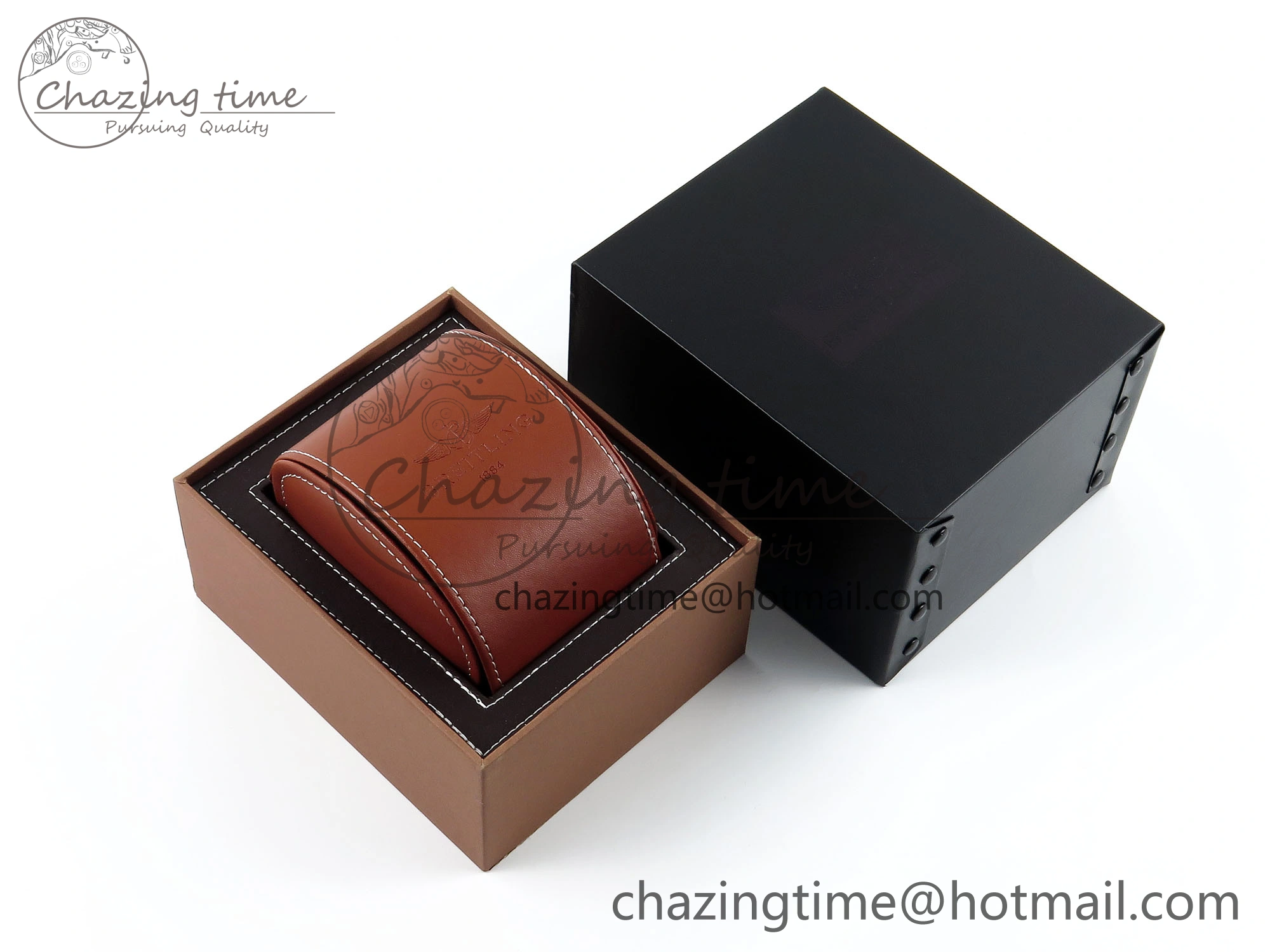 BREITLING BOXSET WITH CARD & PAPERS