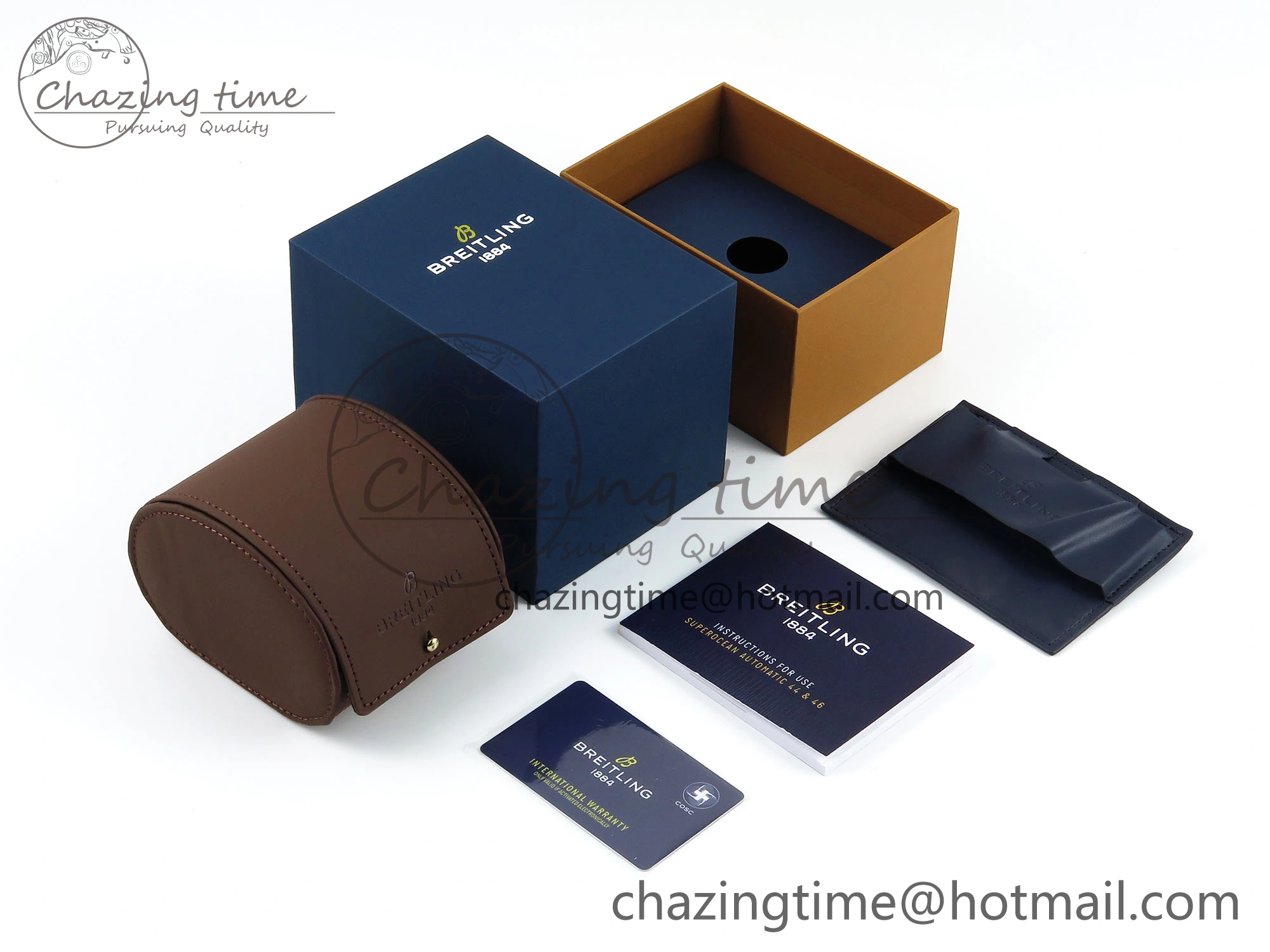 BREITLING NEW VERSION BOX AND PAPERS