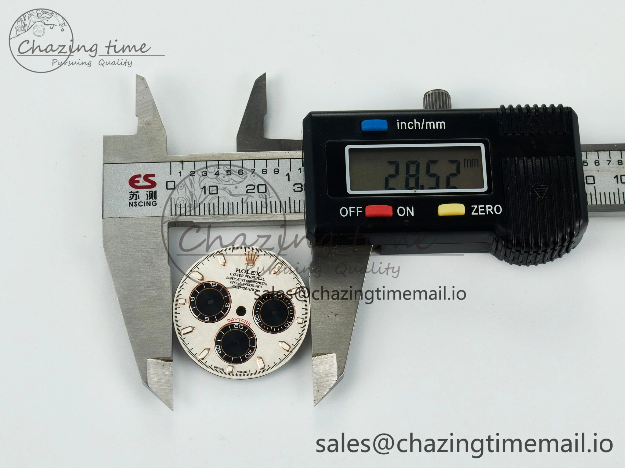 BUFF RG Meteorite Dial for Daytona Compatible with 4130 Movement