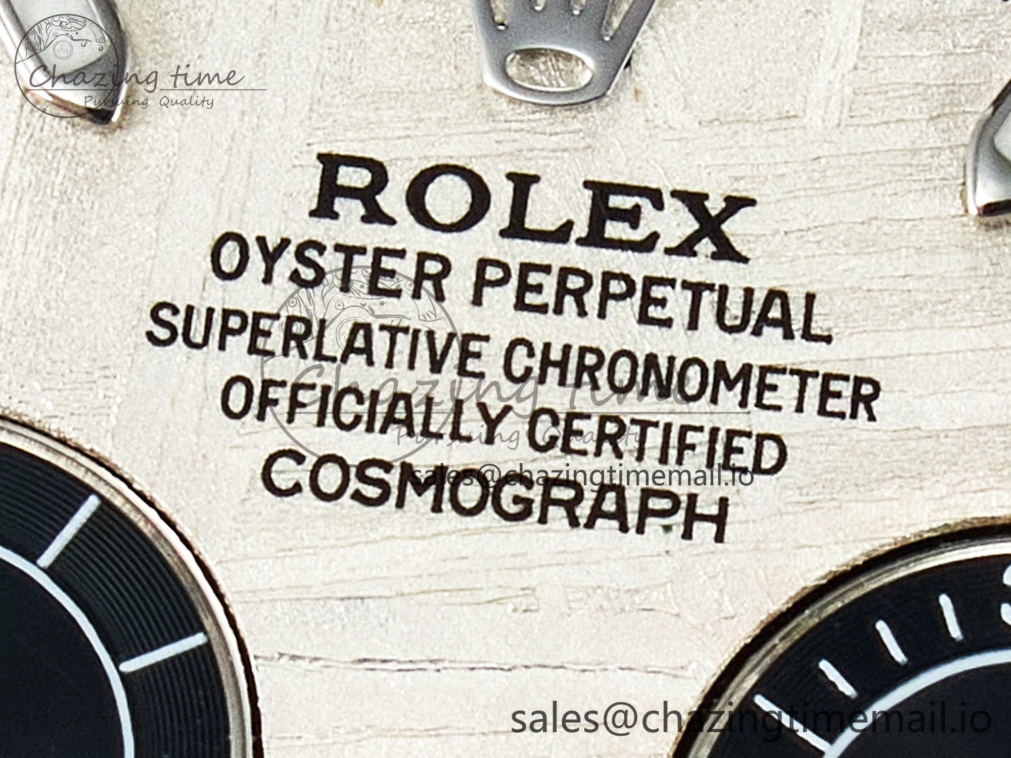 BUFF SS Meteorite Dial for Daytona Compatible with 4130 Movement