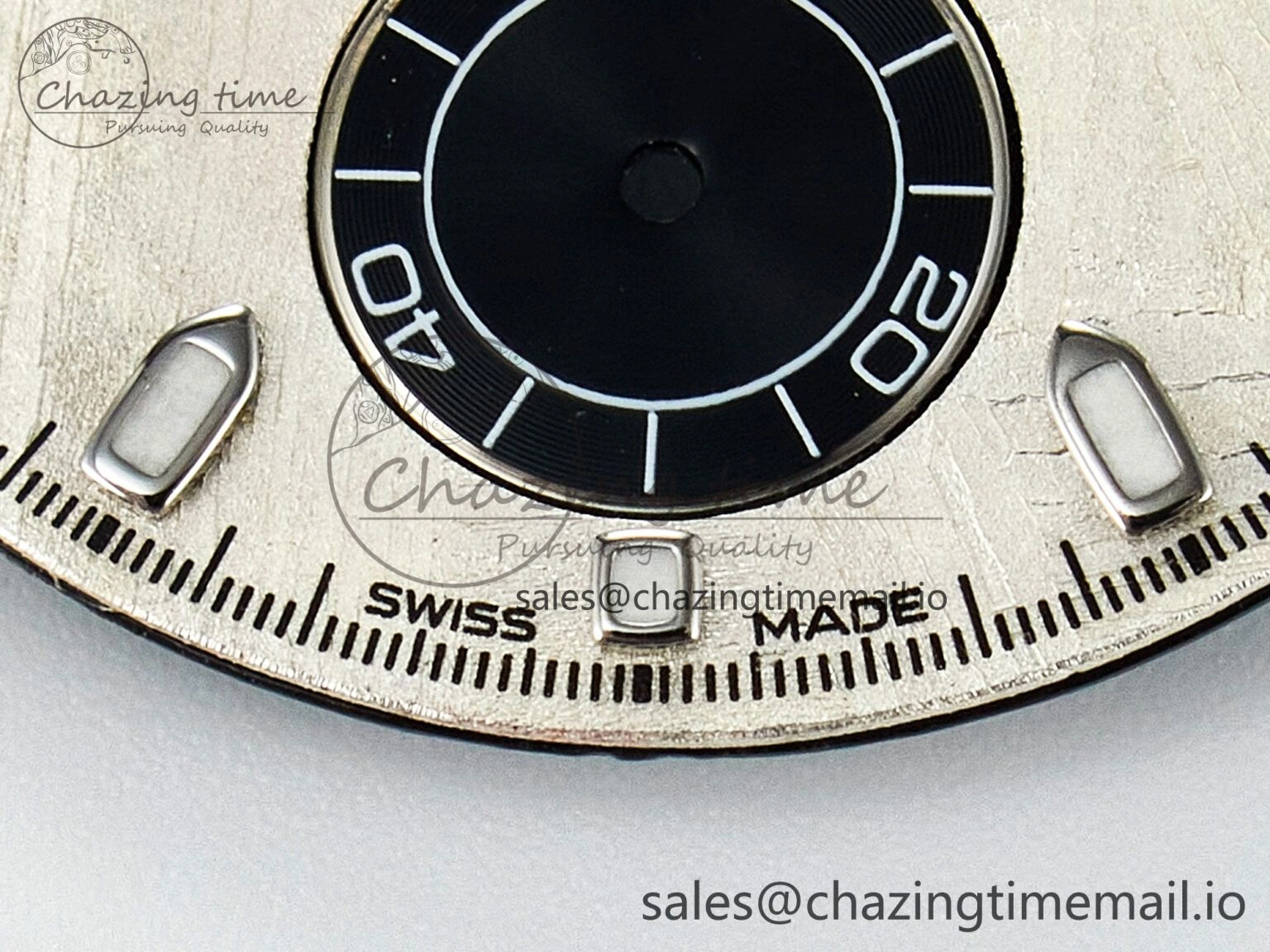 BUFF SS Meteorite Dial for Daytona Compatible with 4130 Movement