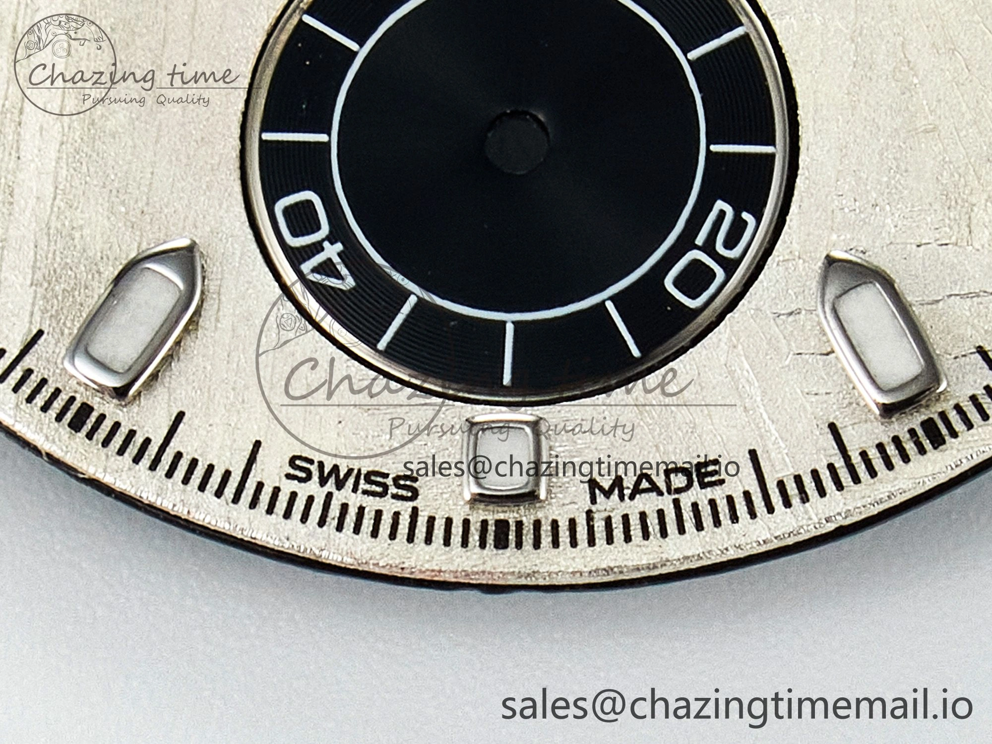 BUFF SS Meteorite Dial for Daytona Compatible with 4130 Movement
