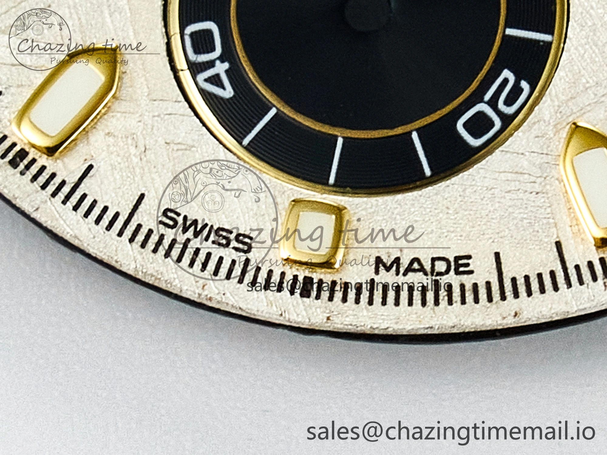 BUFF YG Meteorite Dial for Daytona Compatible with 4130 Movement