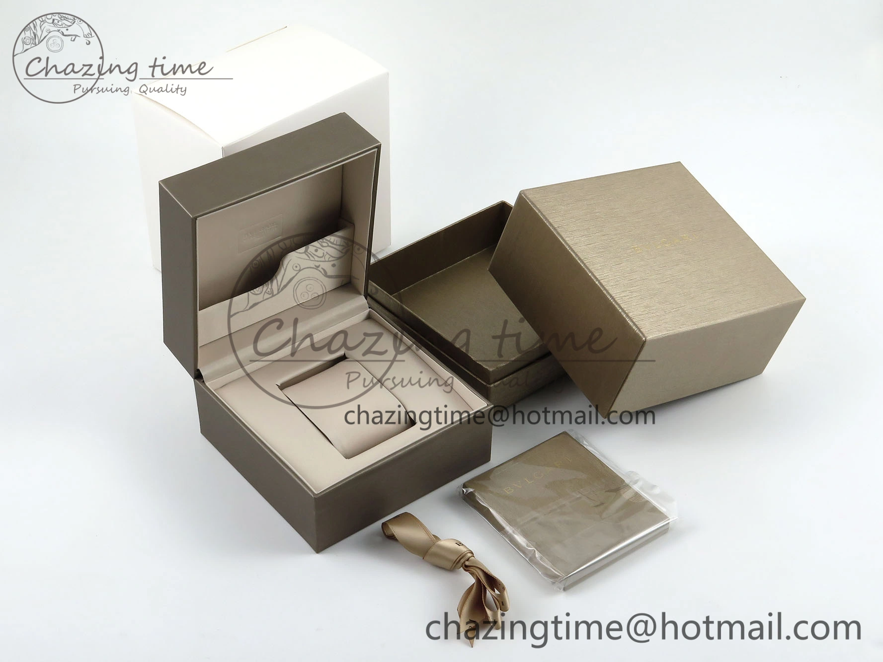 BVLGARI BOXSET WITH PAPERS