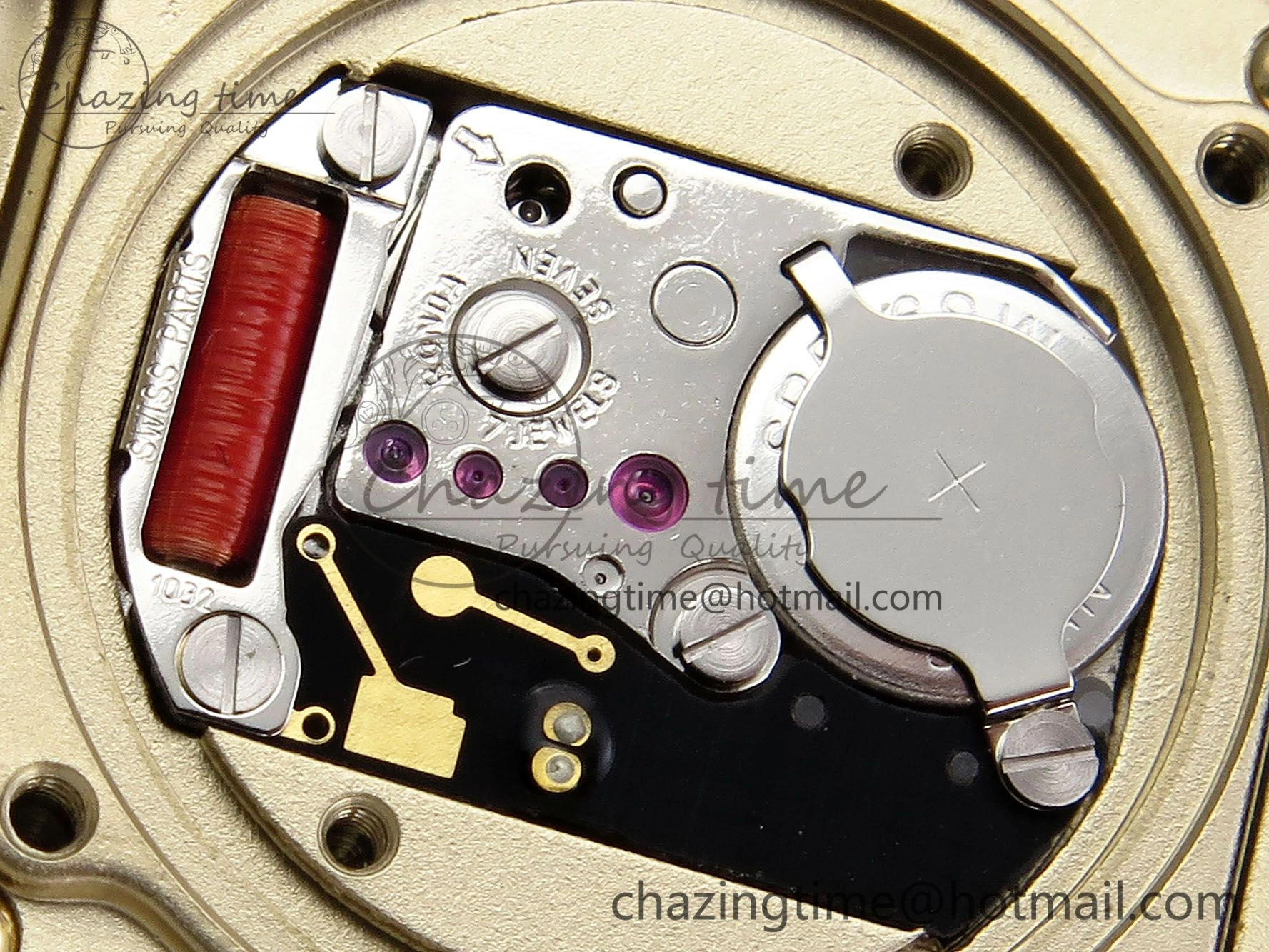 Baignoire De Cartier YG DRF 1:1 Best Edition Silver Dial on Brown Leather Strap Swiss Quartz