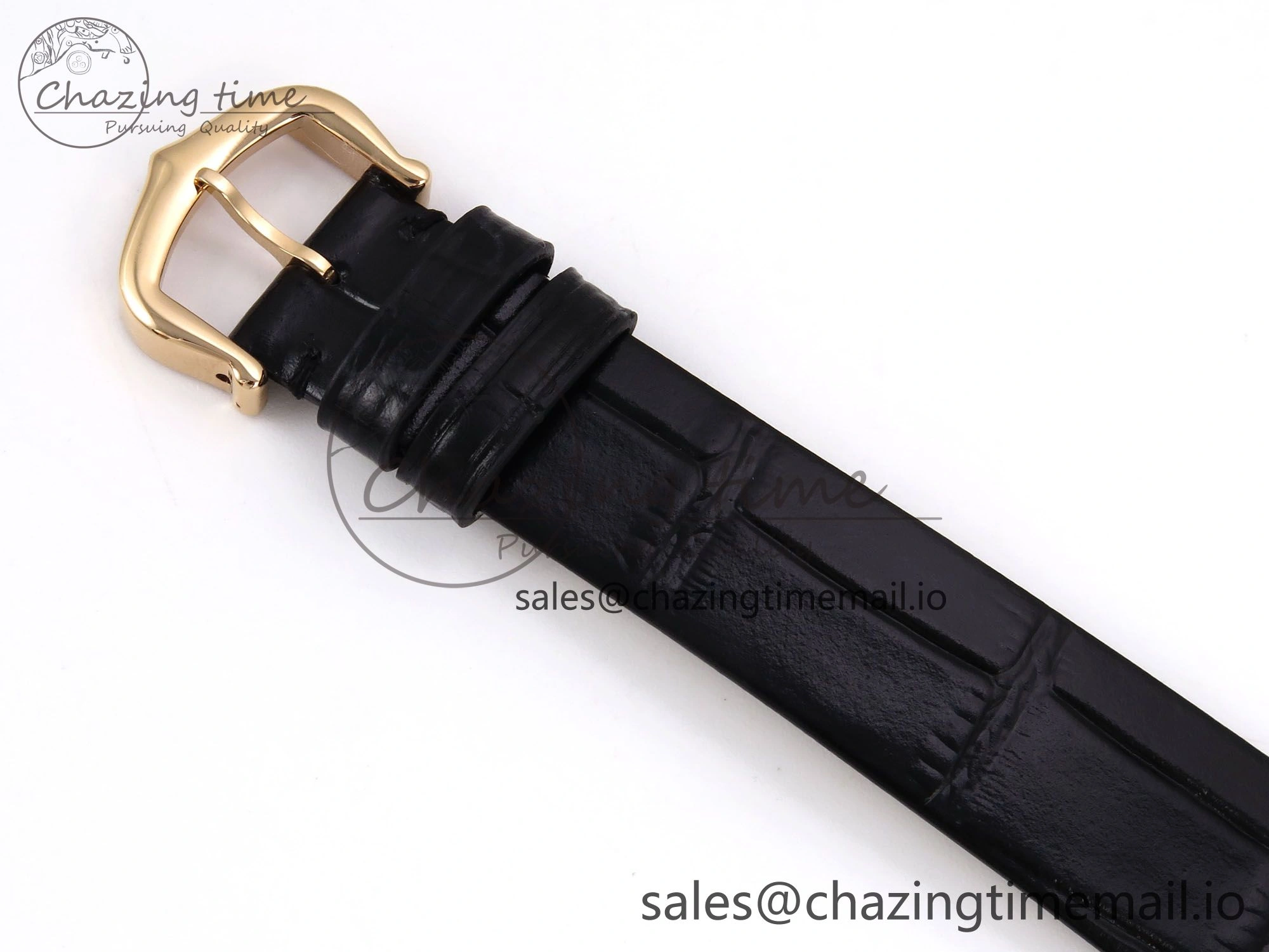 Ballon Blanc De Cartier 30mm RG AF 1:1 Best Edition Silvered Dial Diamonds Bezel on Black Leather Strap Ronda Quartz
