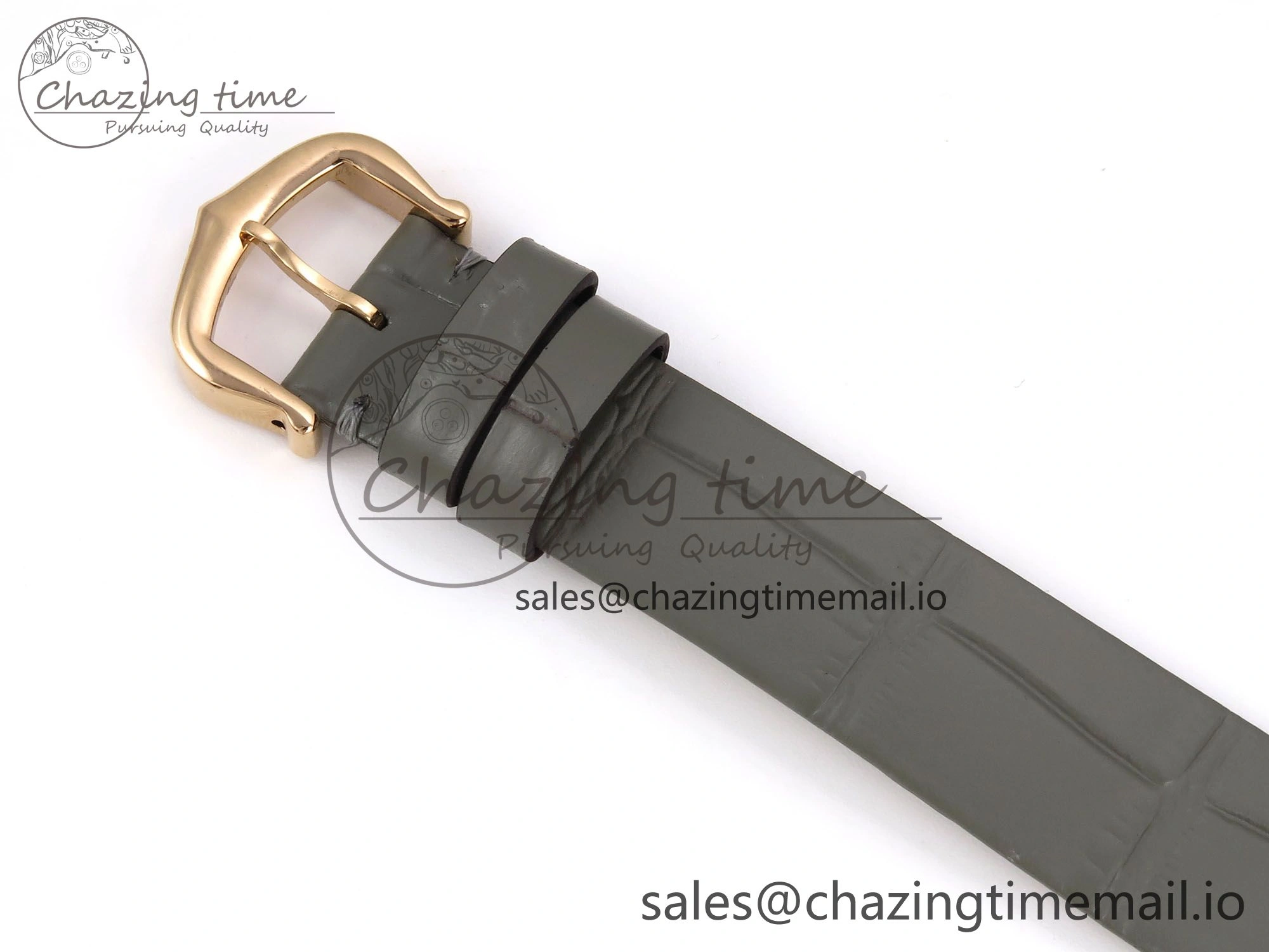 Ballon Blanc De Cartier 30mm RG AF 1:1 Best Edition Silvered Dial Diamonds Bezel on Green Leather Strap Ronda Quartz