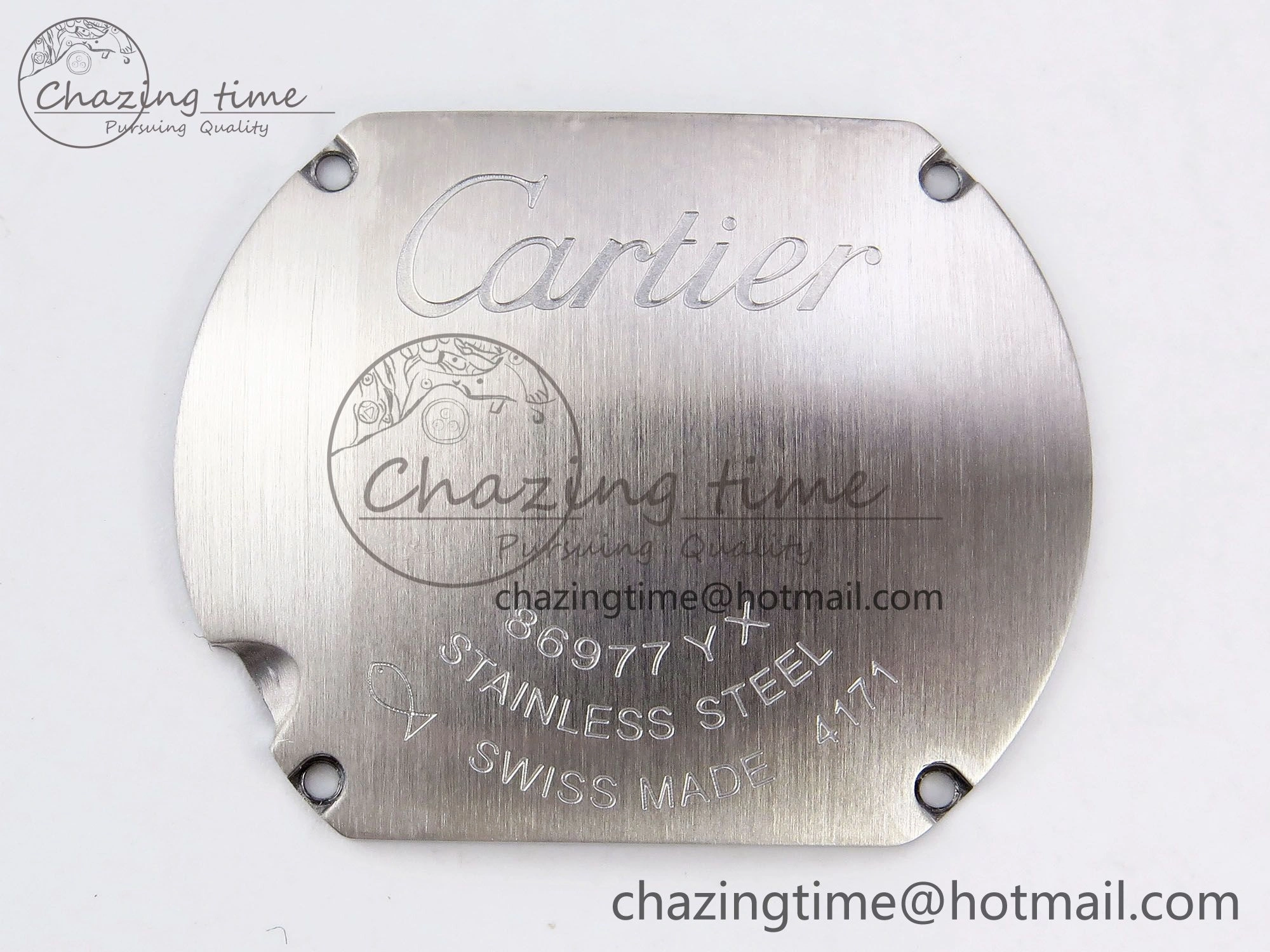 Ballon Blanc De Cartier 30mm SS DRF 1:1 Best Edition Silvered Texture Dial Diamonds Bezel on Blue Calfskin Strap Ronda Quartz