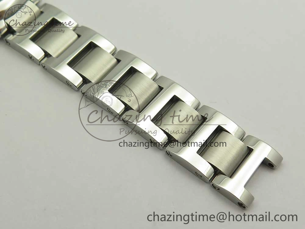 Ballon Bleu 28mm SS AF 1:1 Best Edition White Dial on SS Bracelet Ronda Quartz