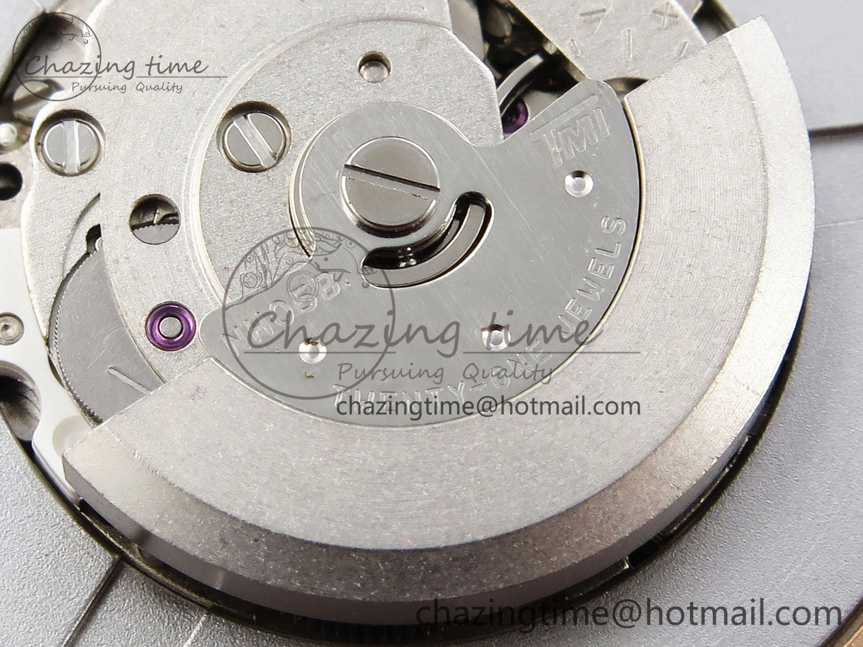 Ballon Bleu 33mm RG AF 1:1 Best Edition Silver Dial Diamonds Bezel on Red Leather Strap SEIKO NH05A