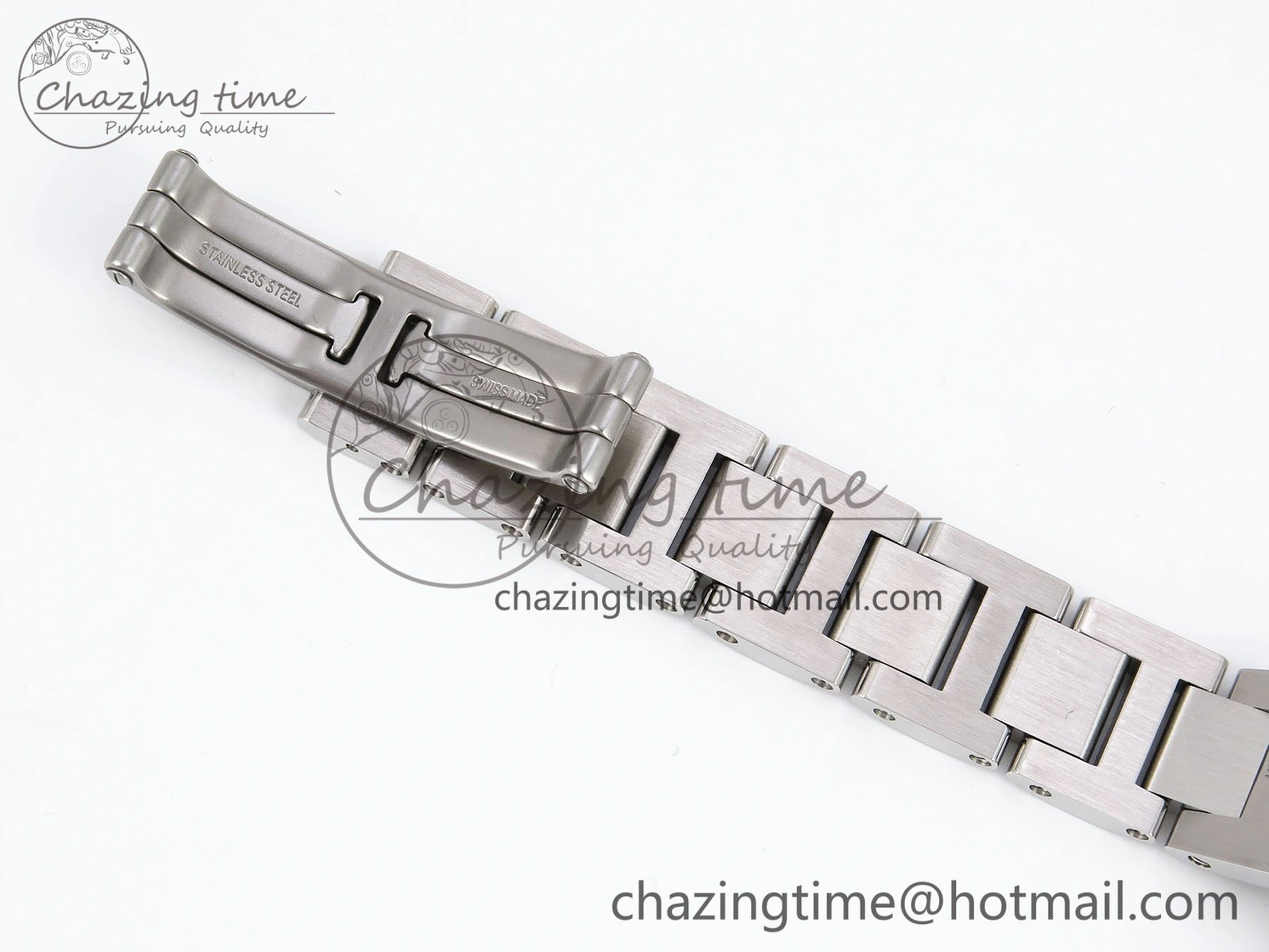 Ballon Bleu 33mm SS AF 1:1 Best Edition Red Dial on SS Bracelet SEIKO NH05A (Quick Release)