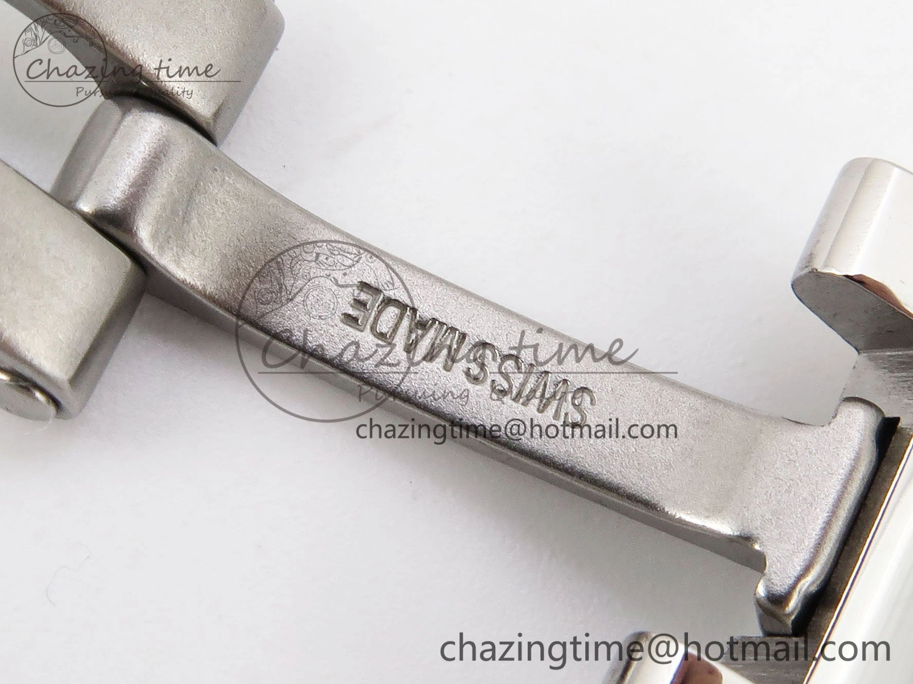 Ballon Bleu 33mm SS AF 1:1 Best Edition Silver Dial Diamonds Bezel on SS Bracelet SEIKO NH05A (Quick Release)