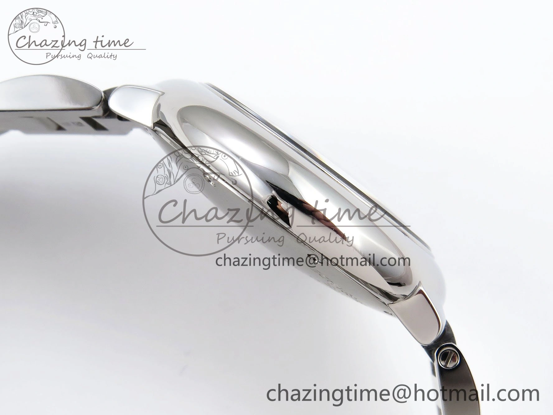 Ballon Bleu 33mm SS AF 1:1 Best Edition Silver Dial on SS Bracelet SEIKO NH05A