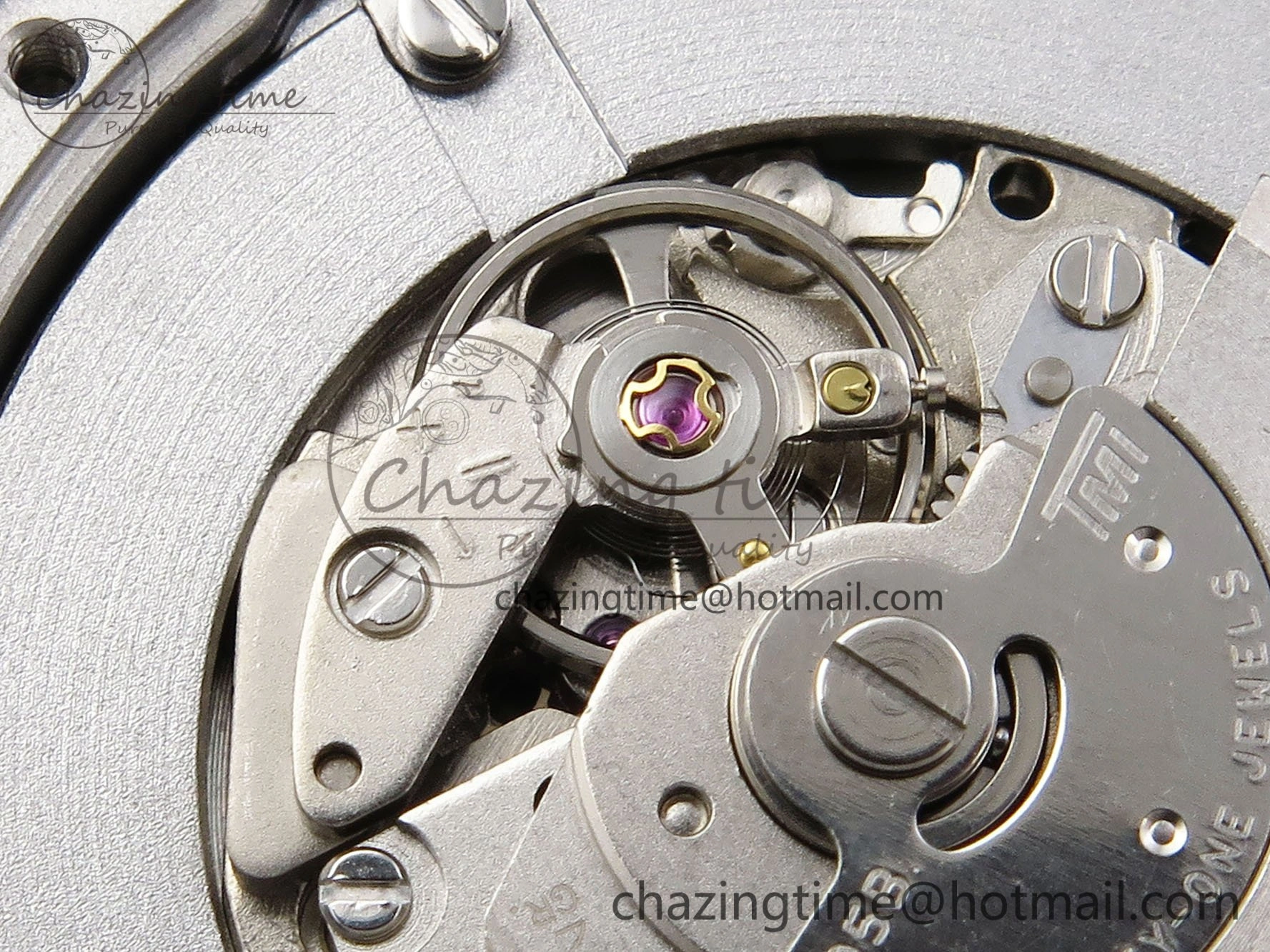 Ballon Bleu 33mm SS AF 1:1 Best Edition White Dial Diamonds Bezel on SS Bracelet SEIKO NH05A (Quick Release)