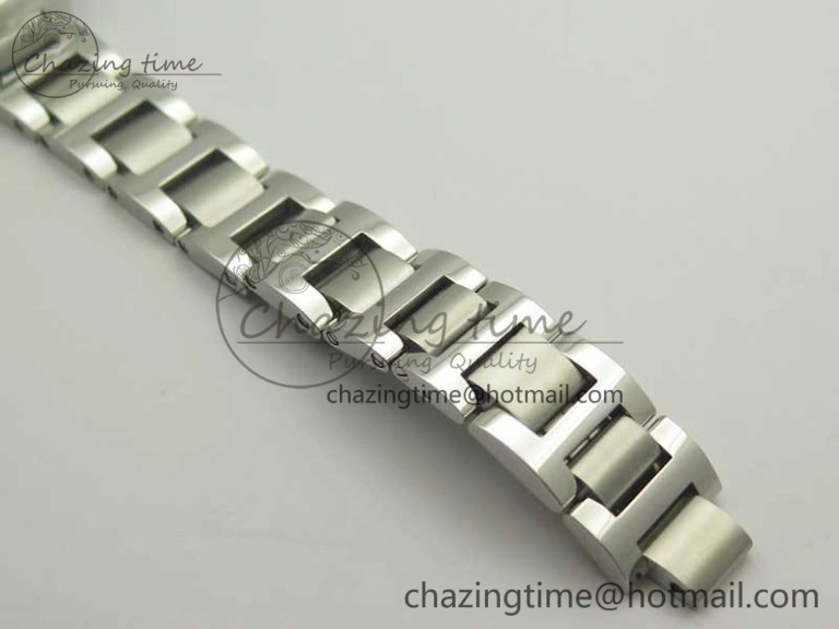 Ballon Bleu 33mm SS AF 1:1 Best Edition White Textured Dial on SS Bracelet Jap Quartz