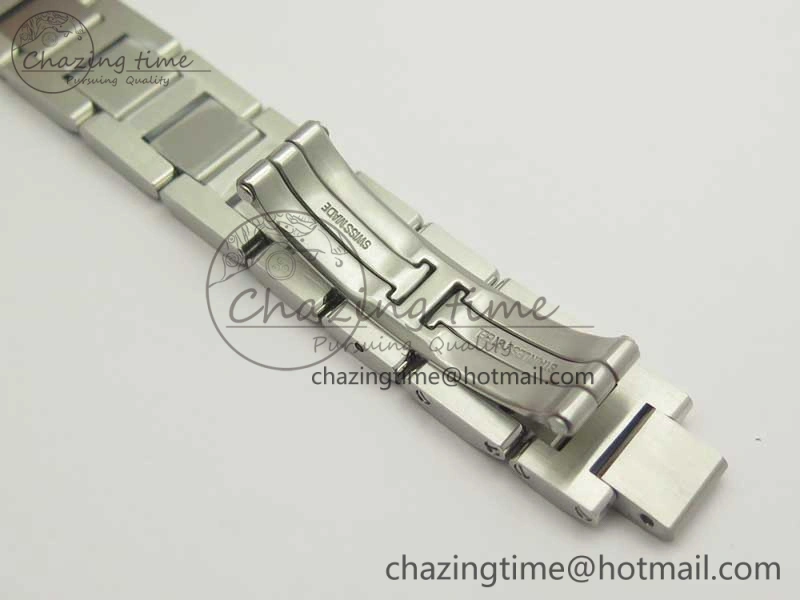Ballon Bleu 33mm SS AF 1:1 Best Edition White Textured Dial on SS Bracelet SEIKO NH05A