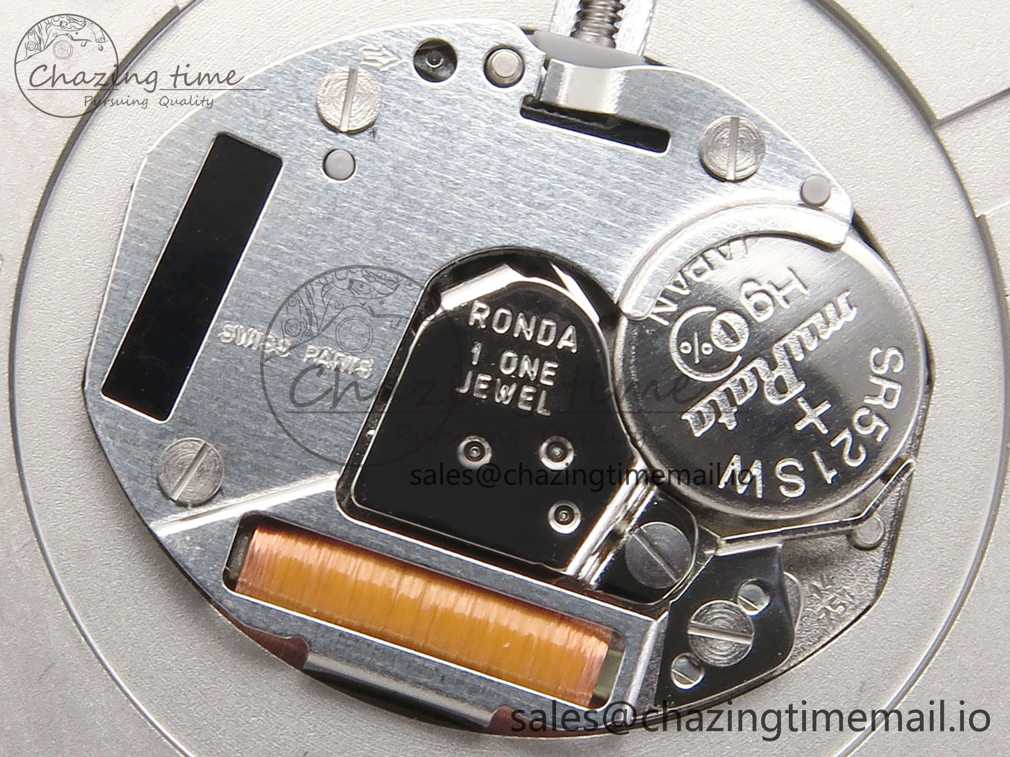 Ballon Bleu 33mm SS AF 1:1 Best Edition White Textured Dial on White Crocodile Strap Jap Quartz